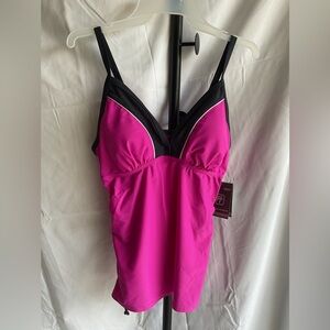 Free Tech athletic tankini top